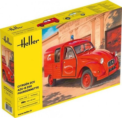 Citroen 2CV Fourgonette AK 250 / 1:24 - Heller - 82701