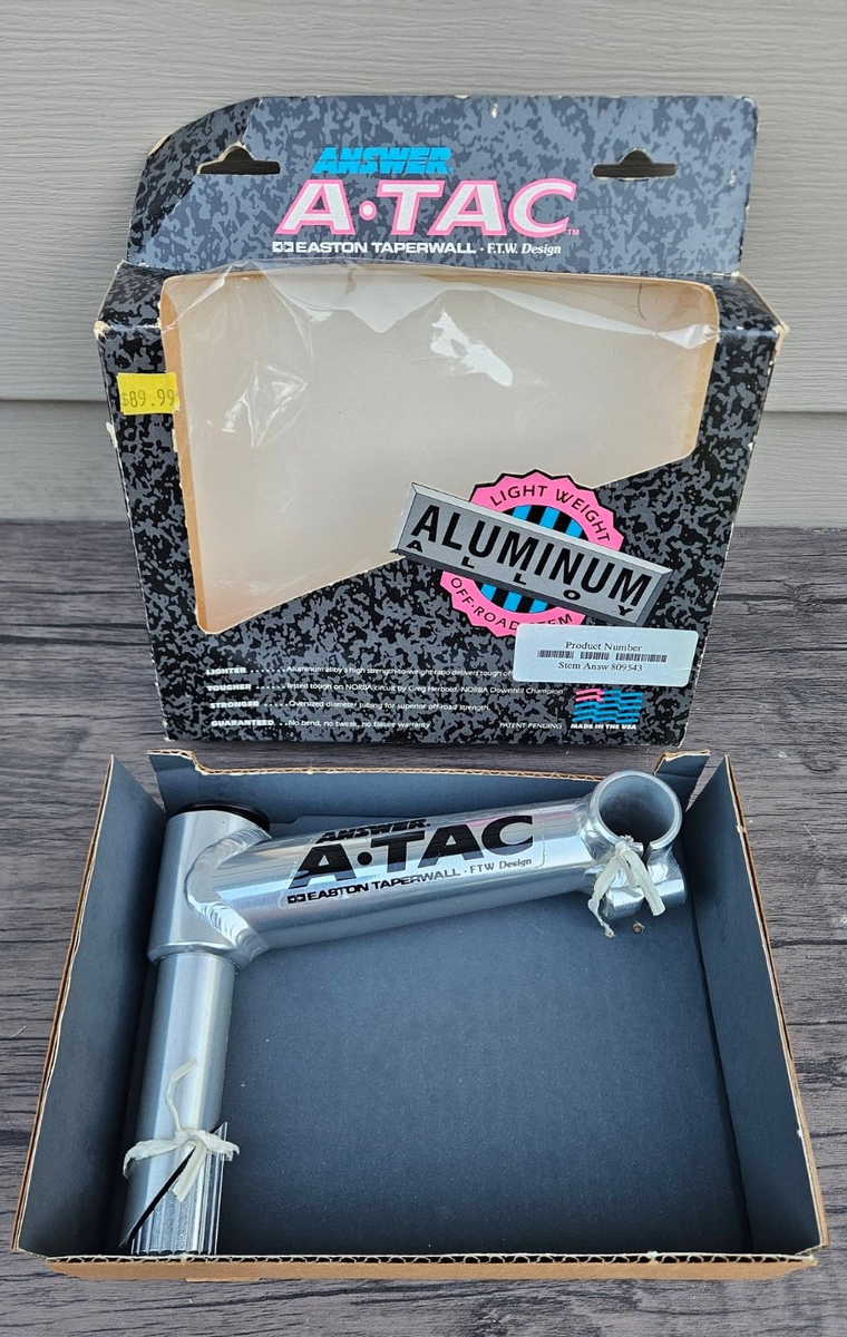 Vintage Answer A-Tac ATAC Stem NOS (DAMAGED PACKAGING) BK1 | eBay