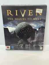 Riven The Sequel To Myst (Big Box PC / Mac Computer Game)  DISCS SEALED