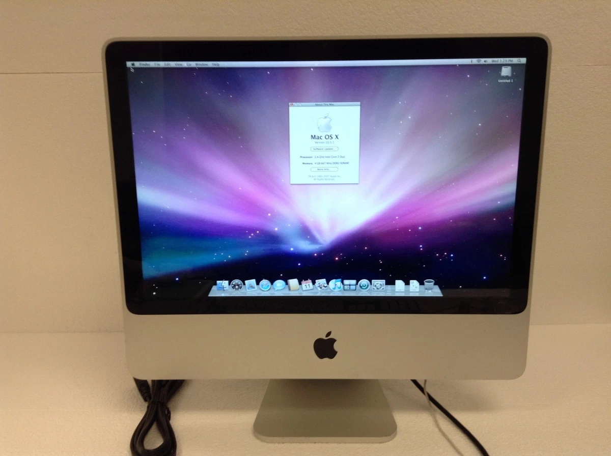 Preços baixos em Computadores desktops e all-in-one IMac 2007 da