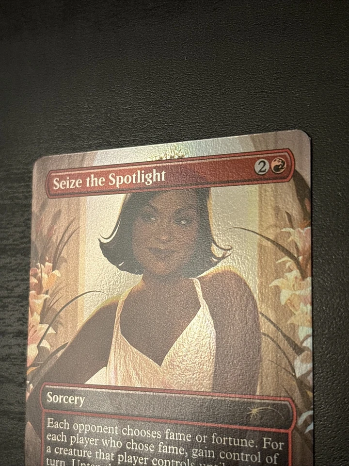 MTG Seize The Spotlight 7044 Foil Dwight's Destiny Secret Lair The Office - Image 3 of 4