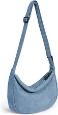 Crossbody Crescent Bag for Women Men Trendy, Crescent Sling Bag with Adjustable