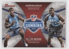 2012 Bowman Combine Competition Melvin Ingram III Quinton Coples #CC-CI 09wc