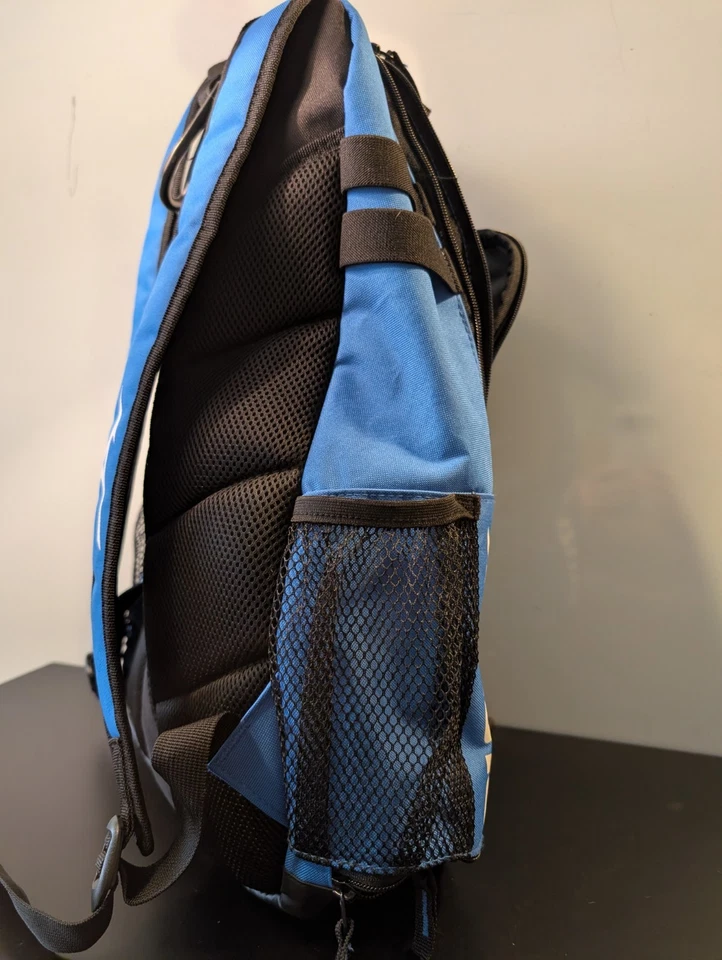 Рюкзак Mizuno Team Elite Crossover синий черный сумка на шнурке сетчатые карманы - Изображение 3 из 4