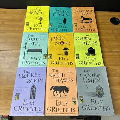 Lot of 9 Galloway Mystery Series Paperback Books by Elly Griffiths Ruth