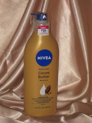 NIVEA BODY LOTION COCOA BUTTER 72 H MOISTURE -HYALURONIC ACID - 500 ml. NEW