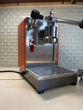 Olympia Cremina 1975 Espresso Machine – Rare Orange – Fully Refurbished