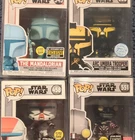 Star Wars Funko lot Mandalorian EE Glow #345  Arc Umbra 550 Boss 458 Proxy 551