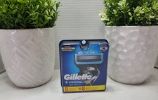 Gillette Fusion ProGLIDE Chill 8 Count Razor Blades 5 blades Per Cartridge 💦NEW