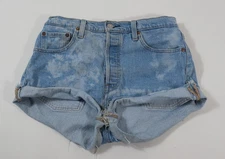 Levis 501 Denim Cut Off Jean Shorts Size 30