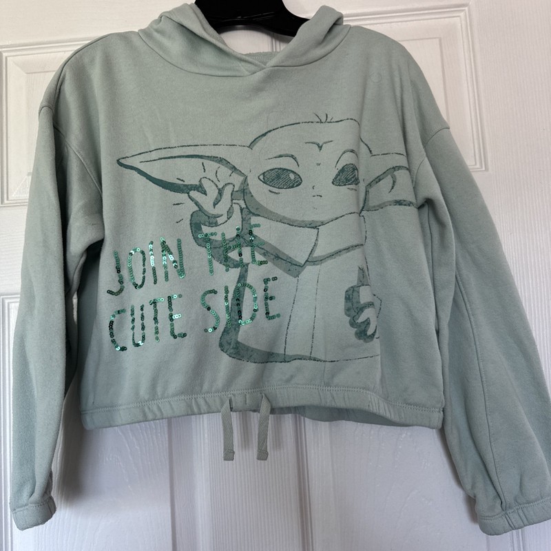 Star Wars Girls Hoodie Mint Green Size XL-14/16