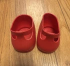 Vintage Cabbage Patch Kids Doll Red Mary Jane Buckle Shoes CPK