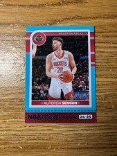2024-25 Panini NBA Hoops - Alperen Sengun #210 Teal 063/175 Houston Rockets