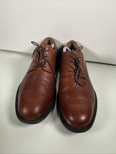 Johnston  Murphy Dress Shoes Mens 10.5M Tabor Plain Toe Oxford Brown 20-3360