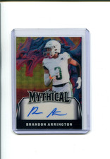 2025 Leaf Mythical Dragon Gold Super Prismatic Brandon Arrington Rookie Auto 1/1