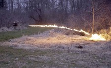 Universal Drones Flamethrower Attachment UAV 30ft Range UAS Flame Thrower