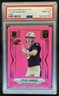 2025 Panini Donruss Elite Tyler Shough Rookies Pink Rookie RC #178 Saints PSA 10