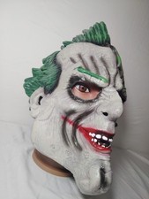 The Joker Halloween Adult Mask 2012 Warner Bros Rubies Batman Free Shipping LG