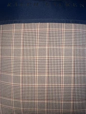 Ralph Lauren King Comforter Brooks Brown Plaid Cotton New