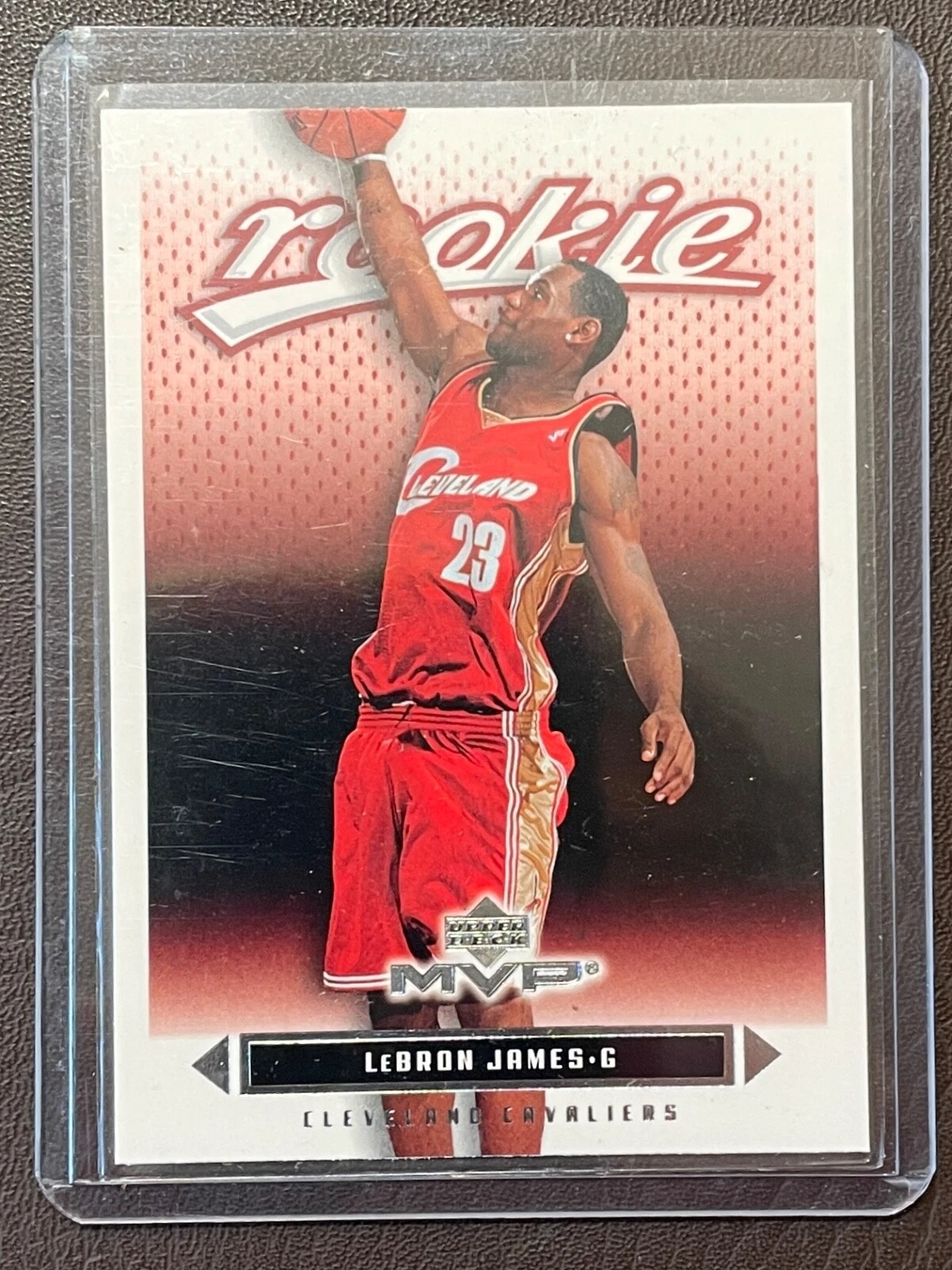 Lebron James trading card