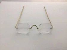 Doll Making Eye Glasses Santa Teddy Bear Grandma Grandpa 3” Octagon Lot of 4