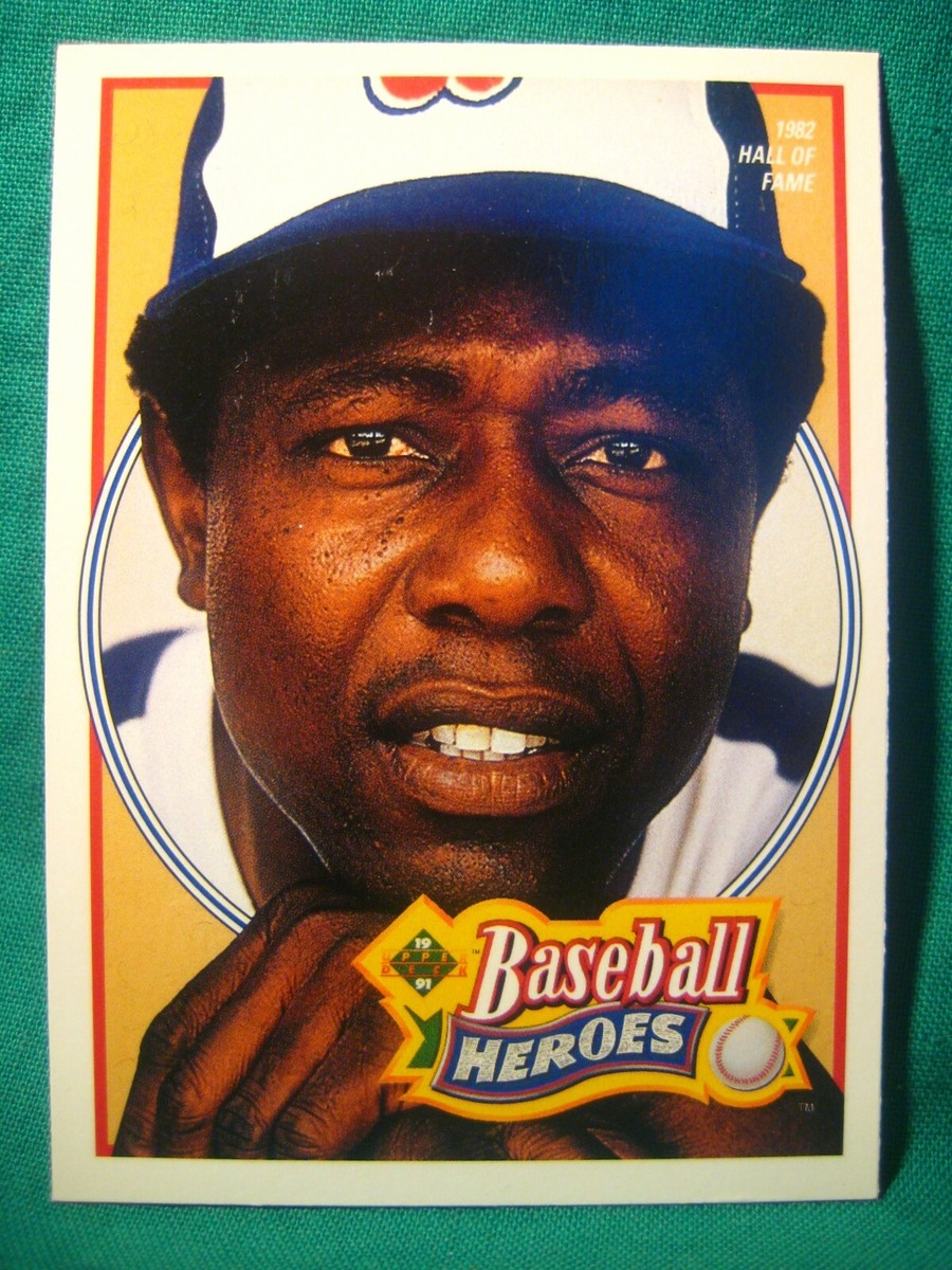 BASEBALL HEROES トレーディングカードセット 1991 Upper Deck Baseball Heroes #26-Hank Aaron-1982-Hall of Fame
