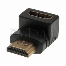 2pcs New 90 Degree Right Angle HDMI Extender Adapter 1080P 720P HD