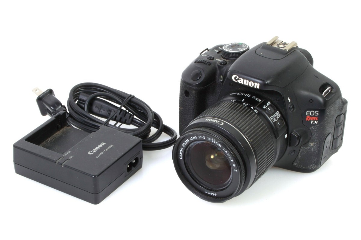 Canon T3i w/ 18-55mm Lens & Charger | eBay