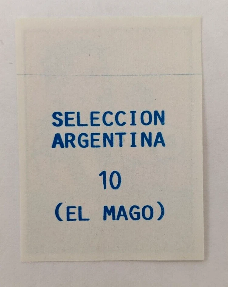 Набор карточек футбольной команды Аргентины 1994 Figusa World Cup USA '94 мультфильм Марадона - Изображение 3 из 4