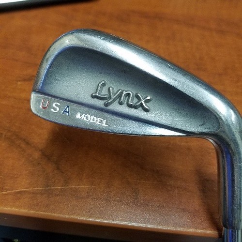 39" Lynx USA Model Single 4 Iron. Stiff Flex Steel Shaft, Men's RH - Picture 2 of 7