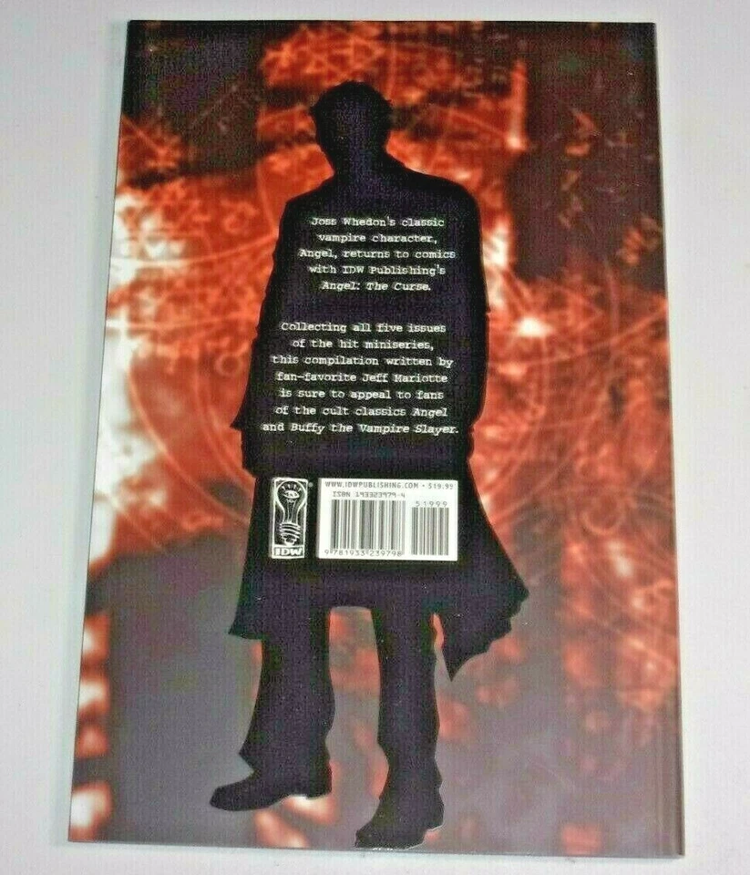2006 ANGEL: The Curse, Volume 1, IDW Publishing Graphic Novel, 1st Print TPB Foto 2 de 2