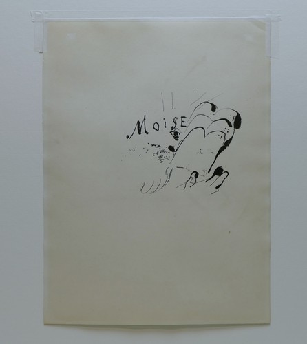 Marc Chagall,"Moses empfängt die Gesetzestafeln",Orig. Farblithographie,Mourlot - Bild 6 von 6