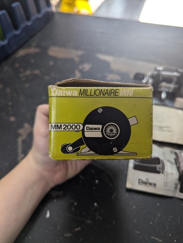 DAIWA MILLIONAIRE MINI MM-2000 1980s Vintage Reel Japan New Old Stock - Picture 6 of 17