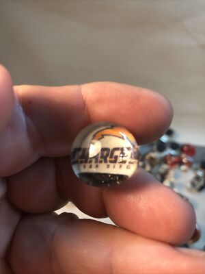 san diego chargers, shoe charm croc glass cabochon