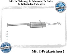 Endschalldämpfer für Mercedes A-Klasse W168 A140 A160 A190 Auspuff Dichtung