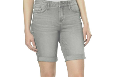 $69.50 Calvin Klein Women's Jeans Shorts, Light Gray , Size: 25