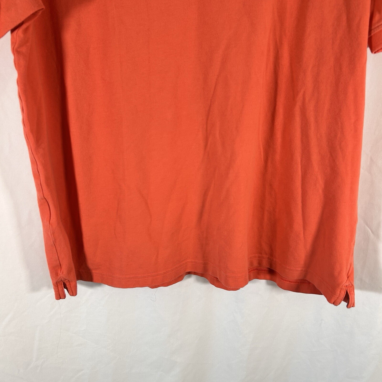 Under Armour Polo Shirt Men's XL Pink Short Sleeve 1/4 Button Loose Cotton Golf thumbnail 8