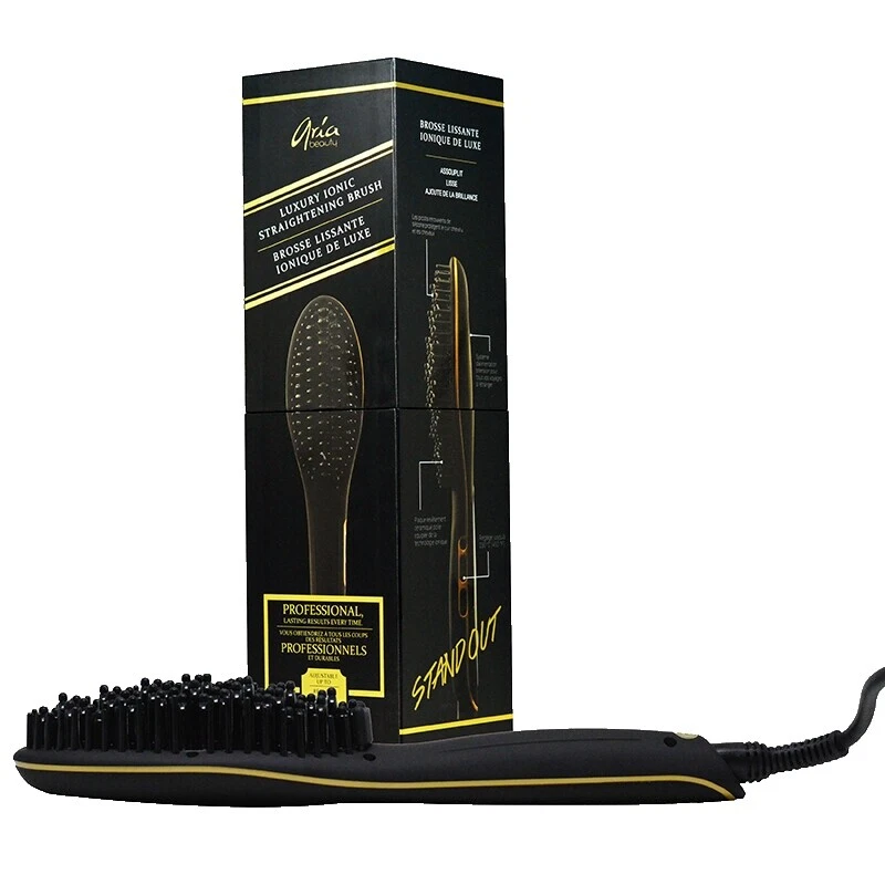 Curly Hair Straightening Brush Hair Straighteners & Curling Irons