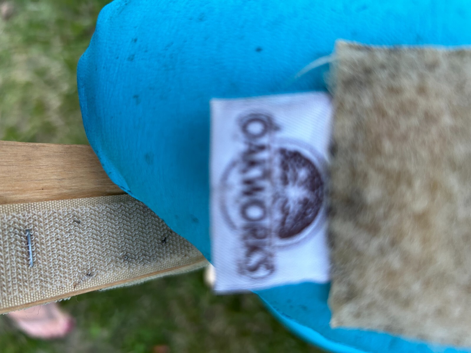 Oakworks Portable Massage Chair Tattoo Artist Teal Color Pick Up Only