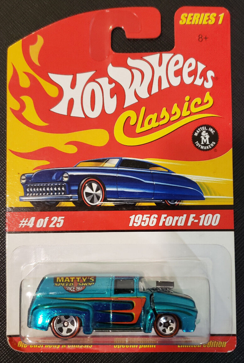 Hot Wheels Classics Series 1 1956 Ford F-100 | eBay