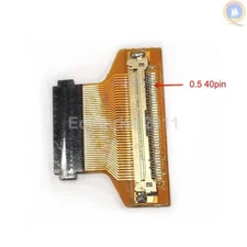 Laptop LCD Screen Connector Converter 40pin 0.4mm to 40pin 0.5mm Edp LVDS cable