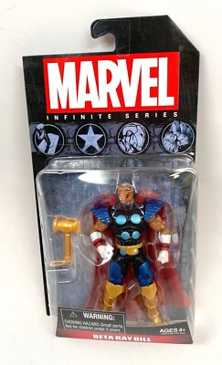 MARVEL UNIVERSE INFINITE SERIES BETA RAY BILL ACTION FIGURE 2013 NEW SEALED NEW
