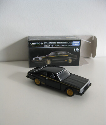 Nissan Skyline 2000 Turbo GT-E-S Black **** Tomica Premium 1:63 RAR