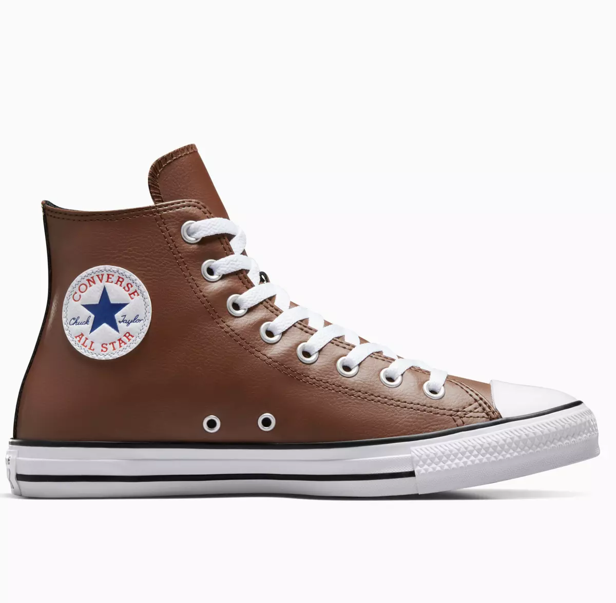 Converse leather on sale brown women
