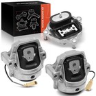 3x Engine Motor Mount & Transmission Mount for Audi A4 2013-2016 A5 Quattro Auto