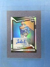2022 Elite Extra Edition Jordan Sprinkle auto holo Chicago @QI12