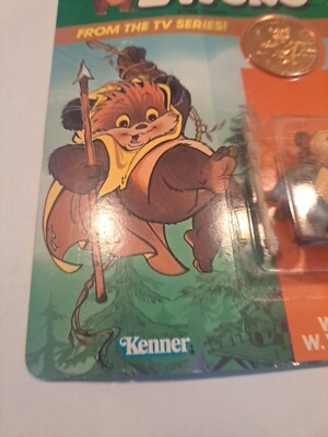 Figurine Star Wars Vintage - Wicket W. Warrick (Ewok) 1984 Kenner ROTJ Avec Coiffe