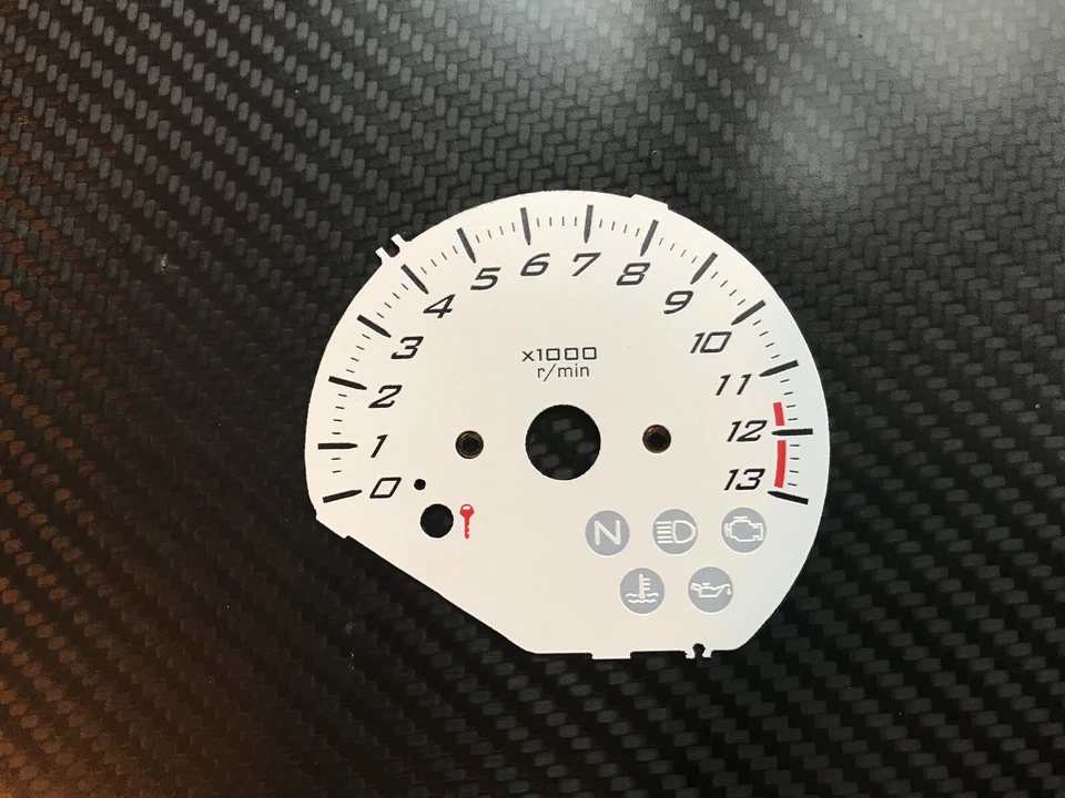 Disco Velocímetro Apto para Yamaha FZ8 FZ-8 Blanco Kmh Gauge Dial Tacómetro Dial - Imagen 1 de 1