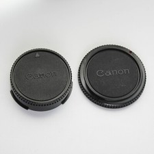 Canon FD Mount Body Cap and Rear Cap Set - Fits AE-1 Program A-1 F-1N