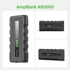 AMPBANK 3000A Car Starter Suitable for High-displacement Gasoline/Diesel Vehicle